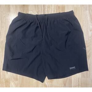 Men’s Premium Running Room Fit Wear Black Running Shorts Size Medium 7in Inseam
